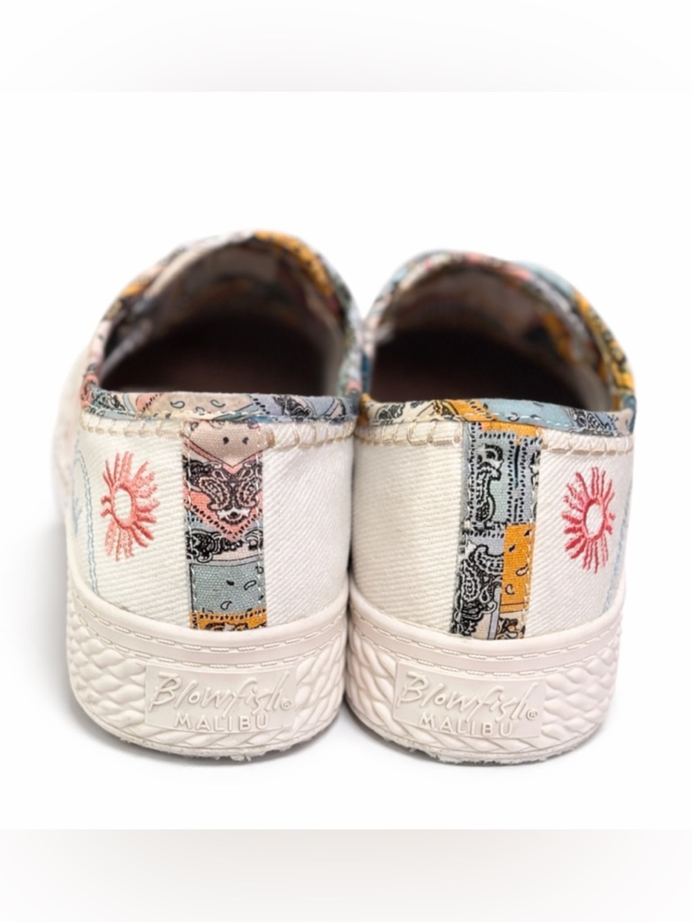 Blowfish Malibu super sweet embroidered slip on sneaker- Size 9 - Picture 2 of 4